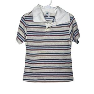 Vintage 1980’s Wrangler Kid Polo Multicolor Stripe 8